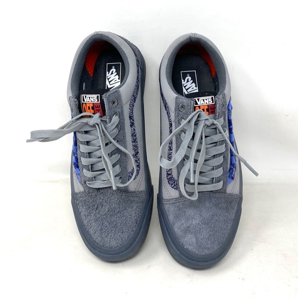VANS x Rokit Old Skool 36 DX Shoes Suede Gray Low For Women Sneakers VN0000SRBKU - Picture 7 of 10